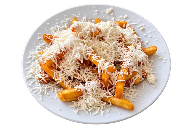 Бланширани пържени картофи